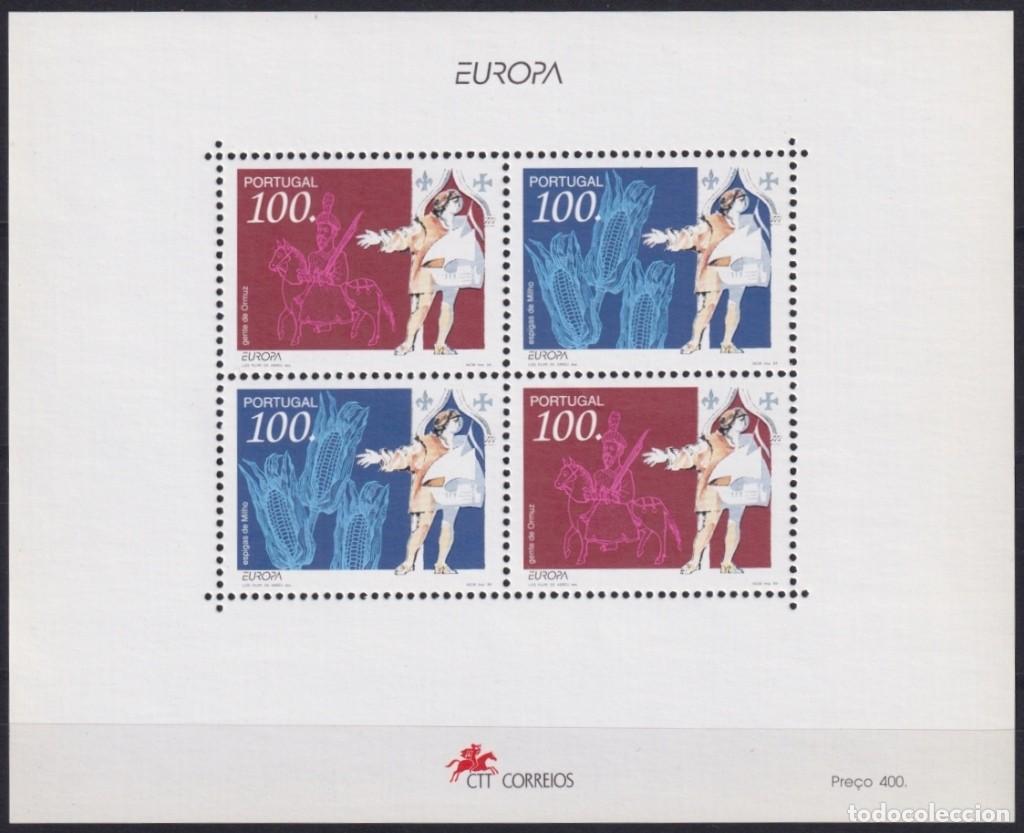 Briefmarken: F-EX66013 PORTUGAL MNH 1994 EUROPA CEPT DISCOVERY CORN SHIP.