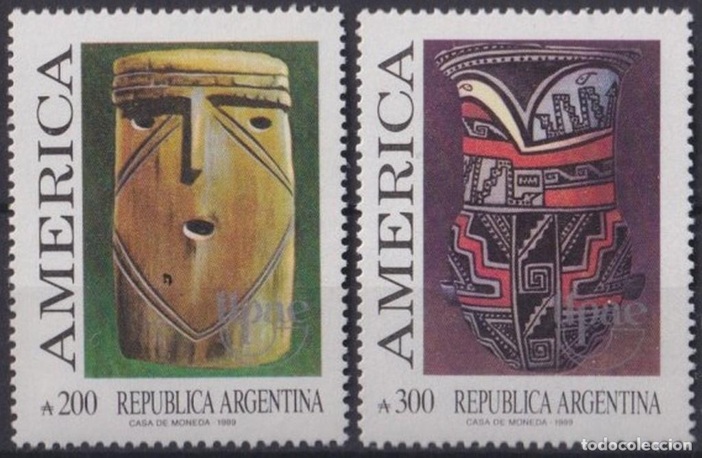 Selos: F-EX64290 ARGENTINA MNH 1989 AMERICA UPAEP DISCOVERY ARCHEOLOGY POTTERY.