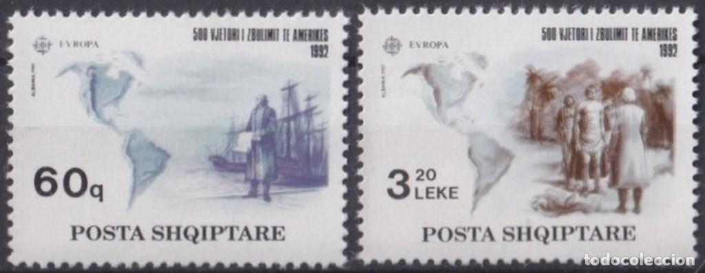 Selos: F-EX64289 ALBANIA MNH 1992 DISCOVERY OF AMERICA COLUMBUS COLON.