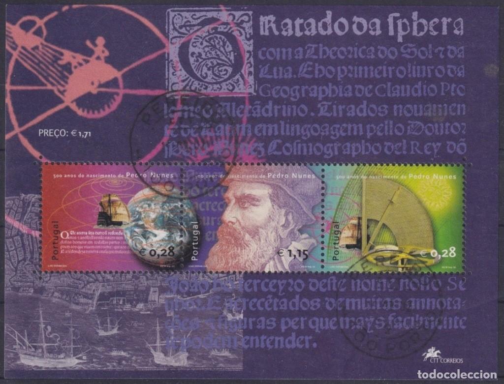 Sellos: F-EX61800 PORTUGAL MNH 2002 500&ordm; ANNIV PEDRO NUNES DISCOVERY SHIP.