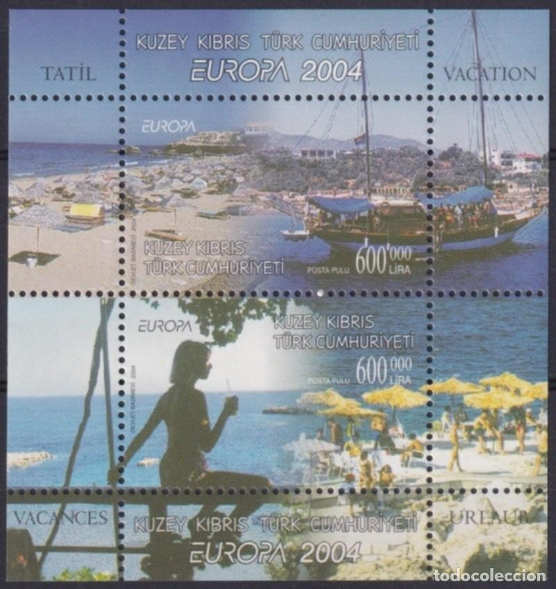 Sellos: F-EX65570 TURKISH CYPRUS MNH 2004 EUROPA CEPT HOLYDAYS SHIP.