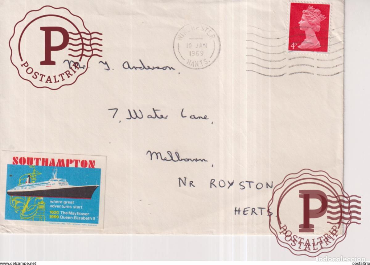 Sellos: 1969 SOUTHAMPTON +-16.5*11.5cm - Foto 1