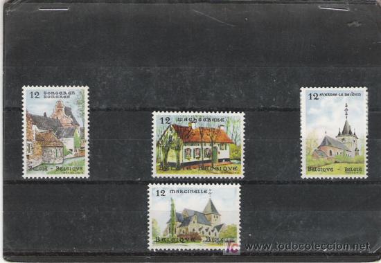 Sellos: BELGICA SERIE COMPLETA TEMATICA DE EDIFICIOS - Foto 1