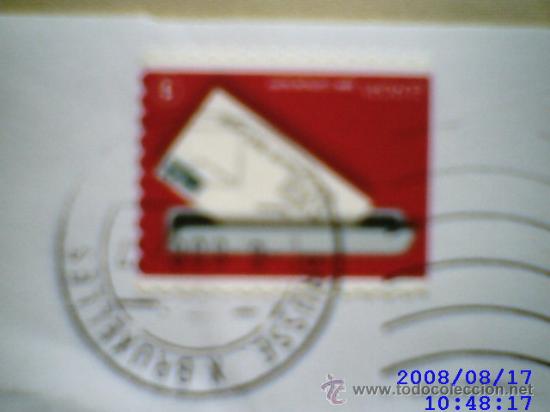 Stamps: Sello Europa, con matasello de Bruselas