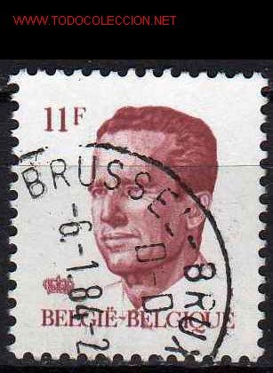 Sellos: B&eacute;lgica 1983. B&aacute;sico: Rey Balduino - Foto 1