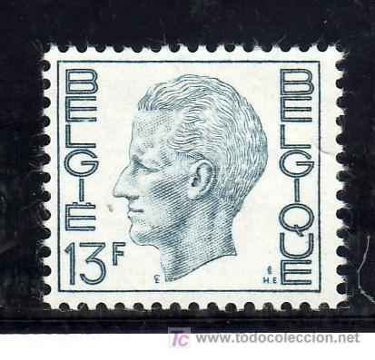 Sellos: belgica 1747 sin charnela, rey balduino, - Foto 1