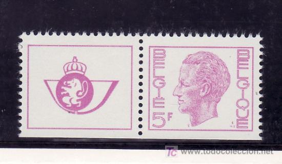 Sellos: belgica 1695 de carnet sin charnela, rey balduino, - Foto 1