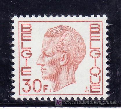 Sellos: belgica 1587A sin charnela, rey balduino, - Foto 1