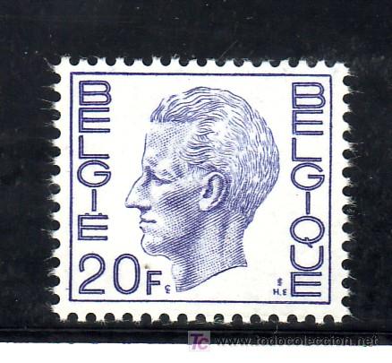 Sellos: belgica 1587 sin charnela, rey balduino, - Foto 1