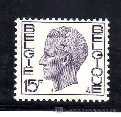 Sellos: belgica 1585 sin charnela, rey balduino, - Foto 1