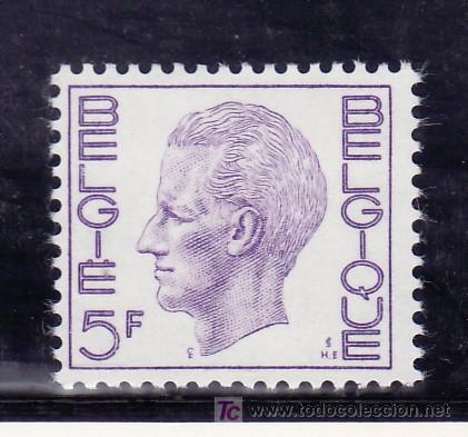 Sellos: belgica 1581D sin charnela, rey balduino, - Foto 1