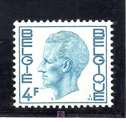 Sellos: belgica 1581B sin charnela, rey balduino, - Foto 1