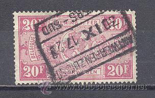 Sellos: BELGICA- FERROCARRILES - Foto 1