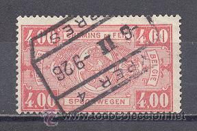 Sellos: BELGICA- FERROCARRILES - Foto 1