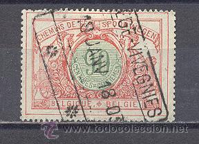 Sellos: BELGICA- FERROCARRILES - Foto 1