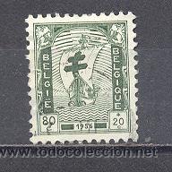 Selos: BELGICA,1956, YVERT TELLIER 999