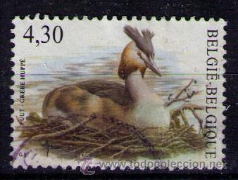 Sellos: BELGICA  - PAJARO - - Foto 1