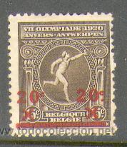 Sellos: Belgica N 186 * - Foto 1