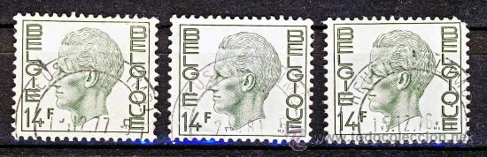 Sellos: BELGICA.- BALDUINO -3- - Foto 1