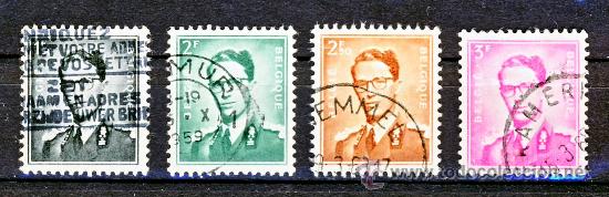 Sellos: BELGICA.- BALDUINO -10- - Foto 1