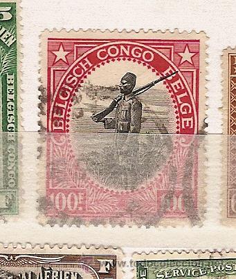 Sellos: B&eacute;lgica & Congo  Ultramar (2) - Foto 1