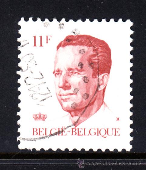 Sellos: B&Eacute;LGICA 2085 - A&Ntilde;O 1983 - REY BALDUINO - Foto 1