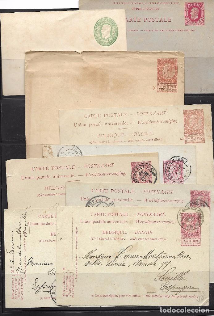 Sellos: B&eacute;lgica. Conjunto de 26 Piezas de Historia Postal - Foto 2