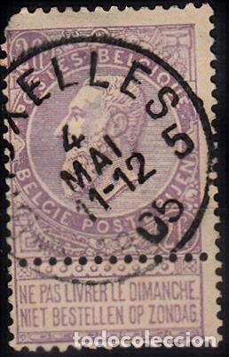 Sellos: B&Eacute;LGICA. YVERT 67 USADO. - Foto 1