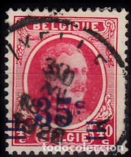 Sellos: B&Eacute;LGICA. YVERT 247 USADO. - Foto 1