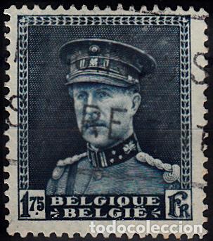 Sellos: B&Eacute;LGICA. YVERT 320 USADO. - Foto 1