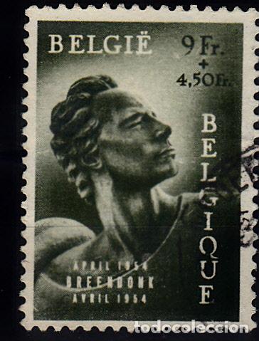 Sellos: B&Eacute;LGICA. YVERT 945 USADO. - Foto 1