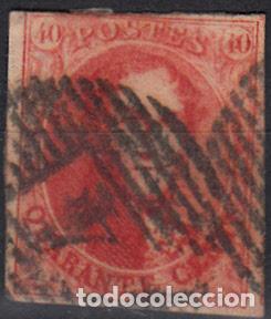 Sellos: B&Eacute;LGICA. YVERT 8 USADO. - Foto 1