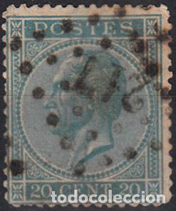 Sellos: B&Eacute;LGICA. YVERT 18 USADO. - Foto 1