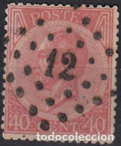 Sellos: B&Eacute;LGICA. YVERT 20 USADO. - Foto 1