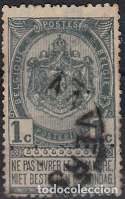 Sellos: B&Eacute;LGICA. YVERT 53 USADO. - Foto 1