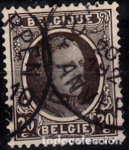 Sellos: B&Eacute;LGICA. YVERT 196 USADO. - Foto 1