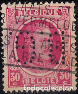Sellos: B&Eacute;LGICA. YVERT 200 USADO. - Foto 1