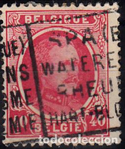 Sellos: B&Eacute;LGICA. YVERT 202 USADO. - Foto 1