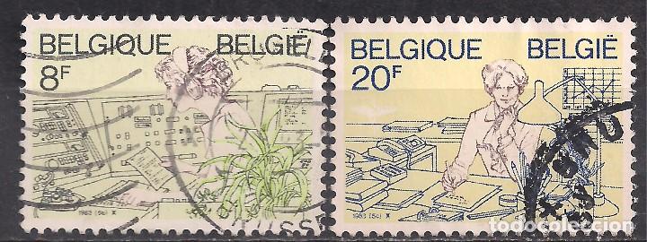 Sellos: BELGICA 1983 - USADO - Foto 1