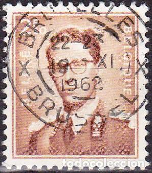 Sellos: 1957 - BELGICA - REY BALDUINO I - YVERT 1028 - Foto 1
