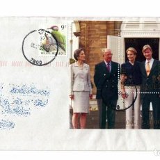 Sellos: BELGIUM 1999 ROYAL WEDDING PRINCE PHILIPPE & PRINCESS MATHILDE ROYALTY. Lote 135786038