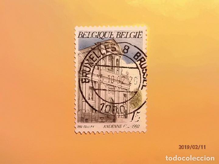 Sellos: BELGICA 1992 - ARQUITECTURA, EDIFICIOS - CIUDAD BELGA DE ANDENNE - Foto 1