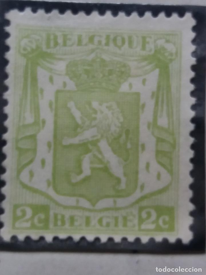 Selos: sello, postes Belgica, 2 centimes, a&ntilde;o1939, no usado