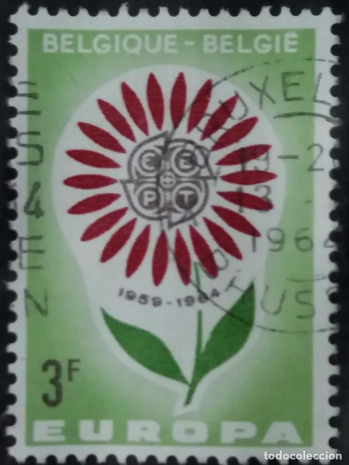 Stamps: sello, postes Belgica, 3 fr, europa, a&ntilde;o 1946, no usado