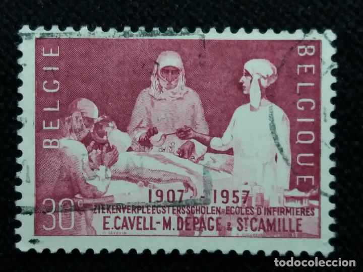 Stamps: SELLO BELGIQUE,30 CENTS, A&Ntilde;O 1957.