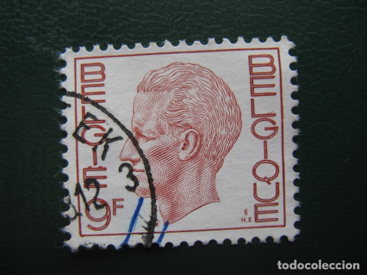 Sellos: belgica, 1971 rey balduino, Yvert 1583 - Foto 1