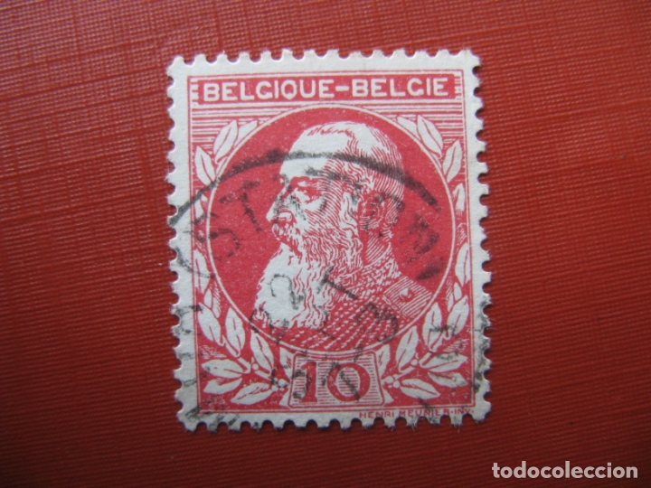 Stamps: -belgica 195, leopoldo II, Yvert 74