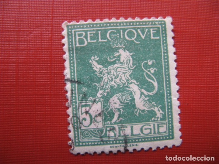 Stamps: -belgica 1912, Yvert 110