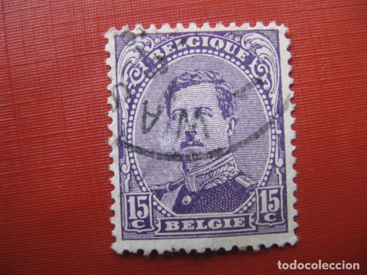 Stamps: -belgica 1915, alberto I, Yvert 139