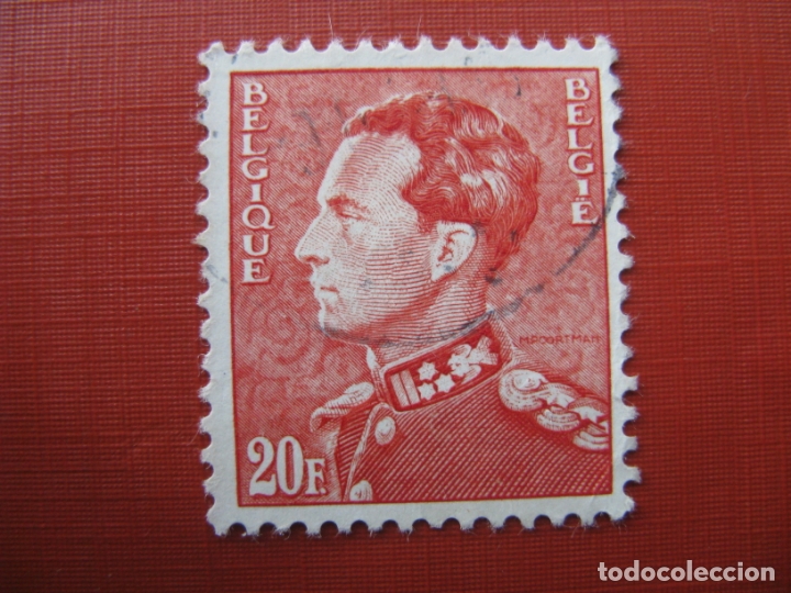 Selos: -belgica 1936, leopoldo III, Yvert 435